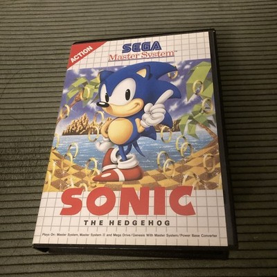 Sonic the Hedgehog - Sega Master System - CiB - Excellent Condition