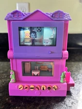 WORKS - 2006 MATTEL Pixel Chix 2 STORY HOUSE Pink Purple Interactive