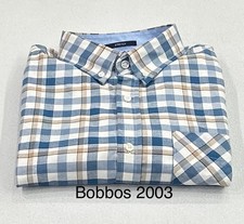 Ben Sherman Men's The Original Oxford Long-Sleeve Shirt, Dark Blue, Size L