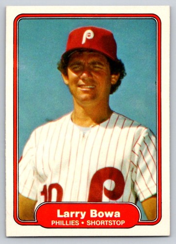 1982 Fleer Larry Bowa #241 card