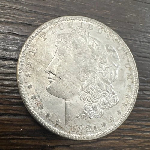 1921 Morgan Silver Dollar - 90% Silver - Philadelphia Mint BU GEM