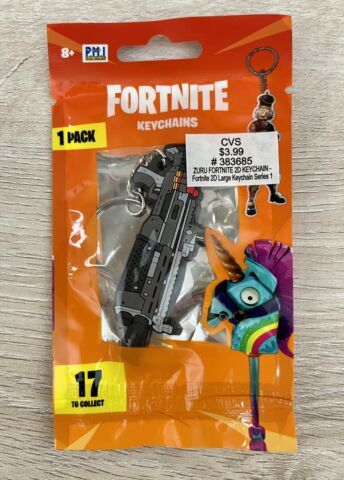 FORTNITE Gun Keychains 2D Large Series 1 Zuru Collection 2019 Video Game 🔥NEW🔥 - Picture 9 of 12