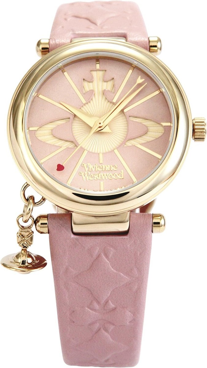 Vivienne Westwood] Watch ORB II Pink Dial Quartz VV006PKPK Women's