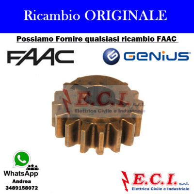 Faac Genius Original 719130 SPROCKET Z16 FALCON 500 800 M424 