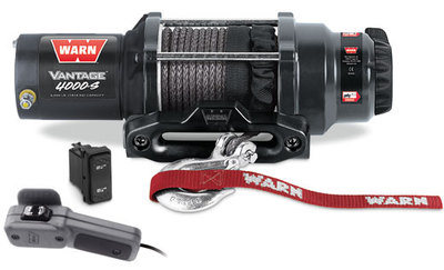 Warn Vantage UTV 4000s Winch w/Mount Polaris FullSize Diesel Ranger 4x4 12-14