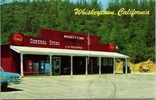 Wiskeytown Post Office & General Store, CA California - Postcard