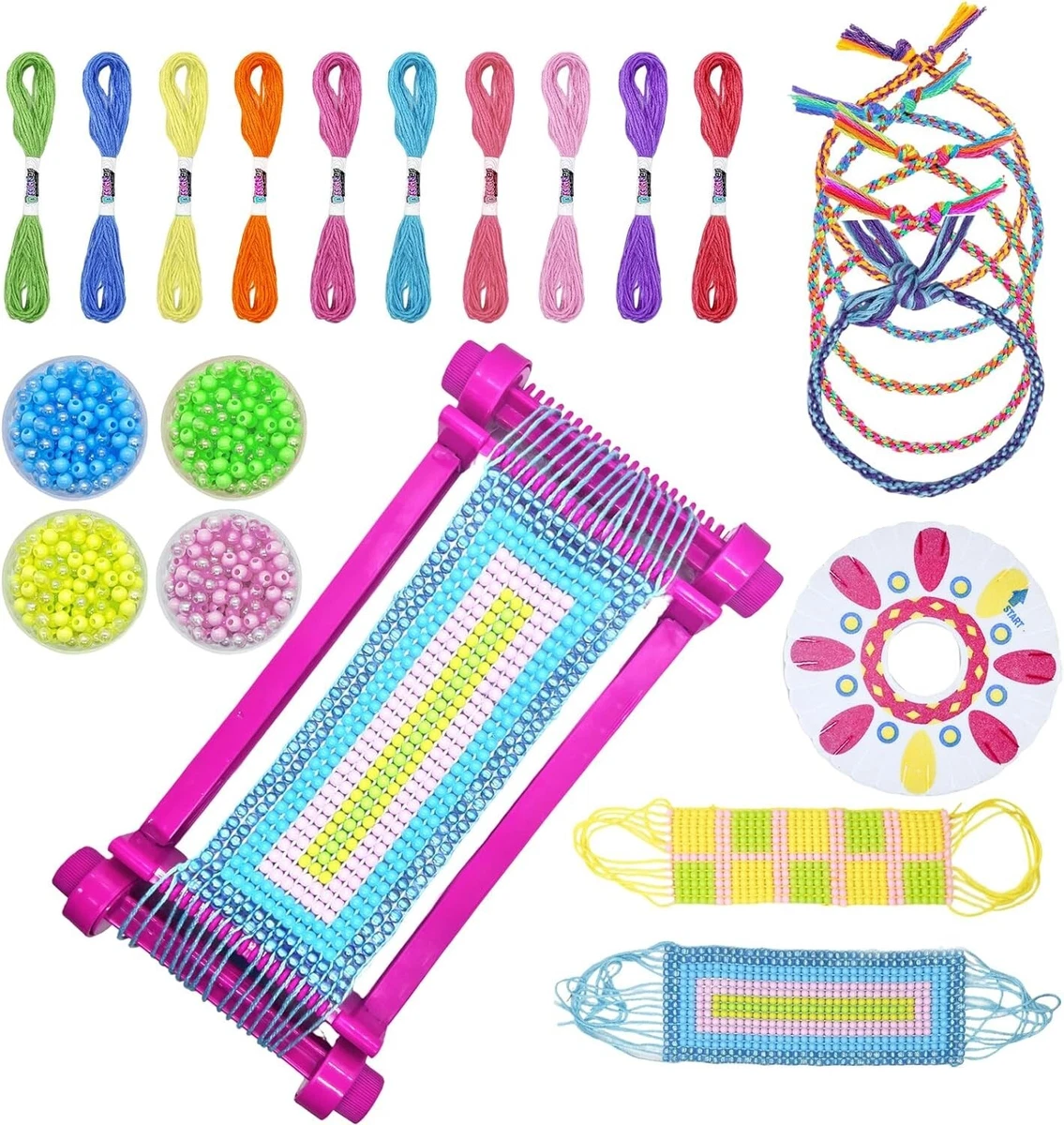 LANNEY Friendship Bracelet Making Kit, 144 Pcs India | Ubuy