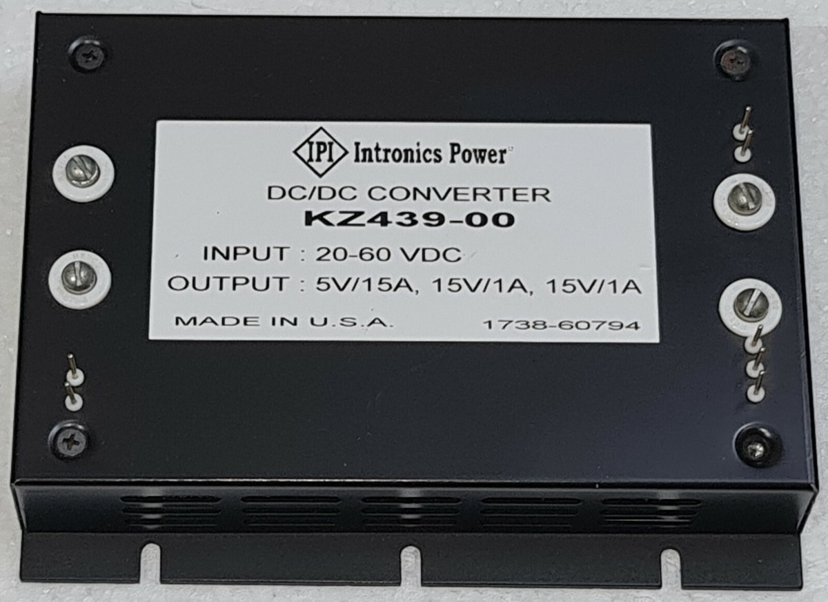 パーツ DC-DC INTRONICS POWER KZ439-00 DC/DC CONVERTER 1738-60794 | eBay