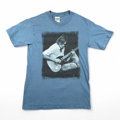Vintage Keith Urban Shirt Adult SMALL Blue Country Music Tour Band Tee Y2K