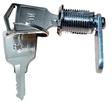 (QTY:2) FTM COMPX 370 Key 5/8''Length Different NATIONAL Standard Keyed Cam Lock