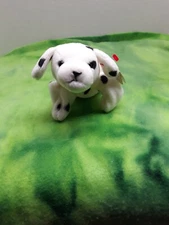 Ty Beanie Baby- SPARKY THE DALMATIAN 6" Stuffed Plush New MWMT,Style 4100,Errors
