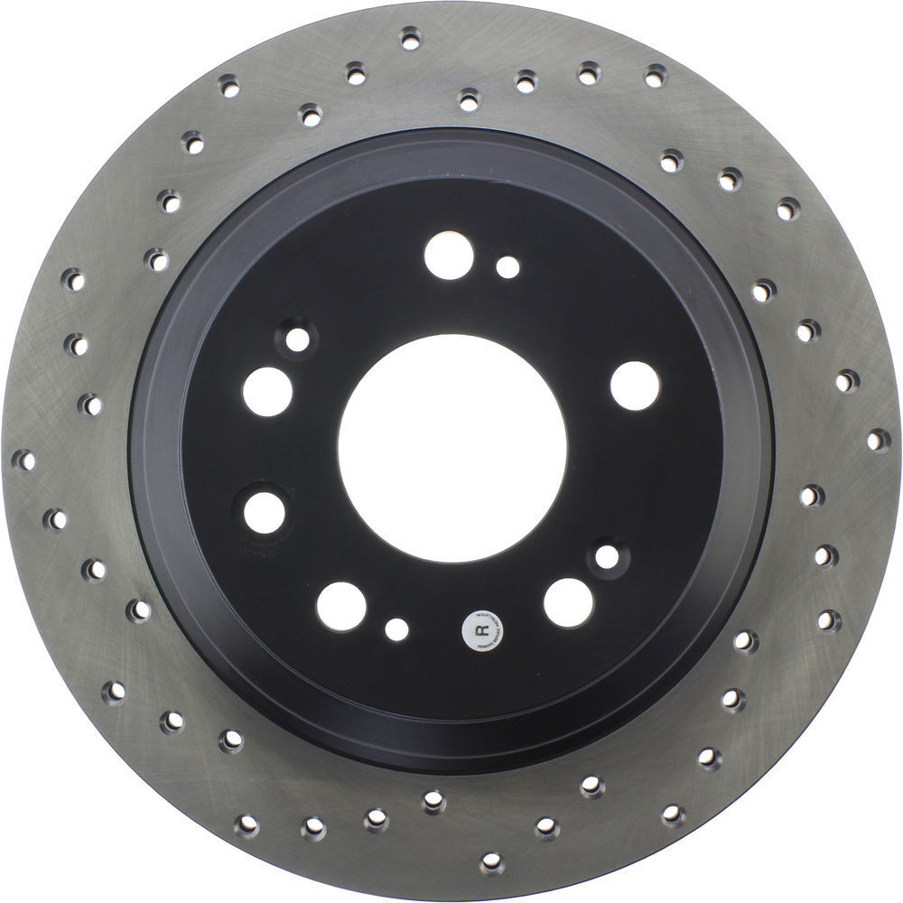 StopTech 06-07 Acura CSX (Canada) / 06-09 Honda Civic / 97-01 Prelude Drilled Right Rear Rotor