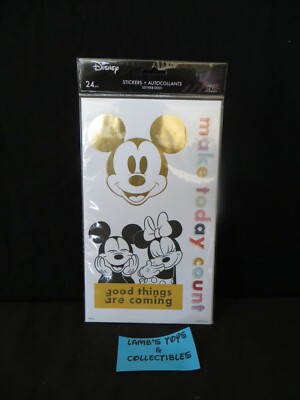 Disney The Happy Planner Stickers 24 Pieces Minnie Mickey Make Today Count
