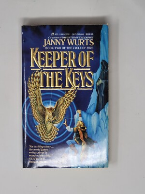 JANNY WURTS SIGNED 1ST - Keeper of the Keys, Cycle of Fire #2
