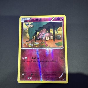 Snubbull 68/124 Reverse Holo Common XY Fates Collide Pokemon TCG Card