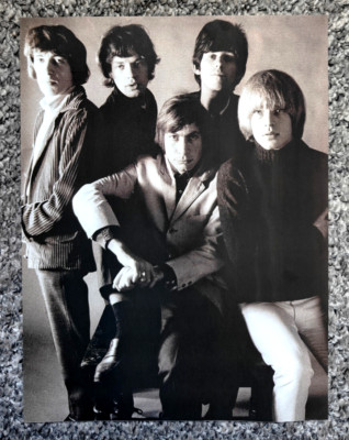 The Rolling Stones - Magazine Picture / Mini-Poster - Mick Jagger, Brian Jones