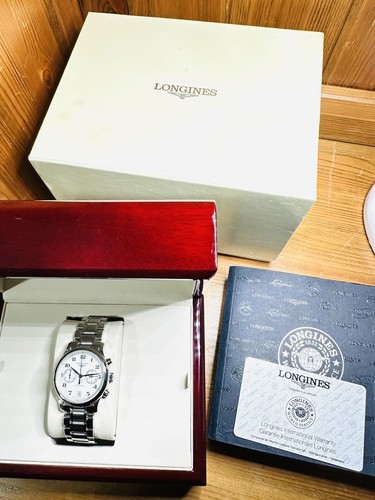 Longines Cronógrafo Automático Master Collection 40mm SS L2.669.4 con Caja y Papel - Imagen 2 de 24