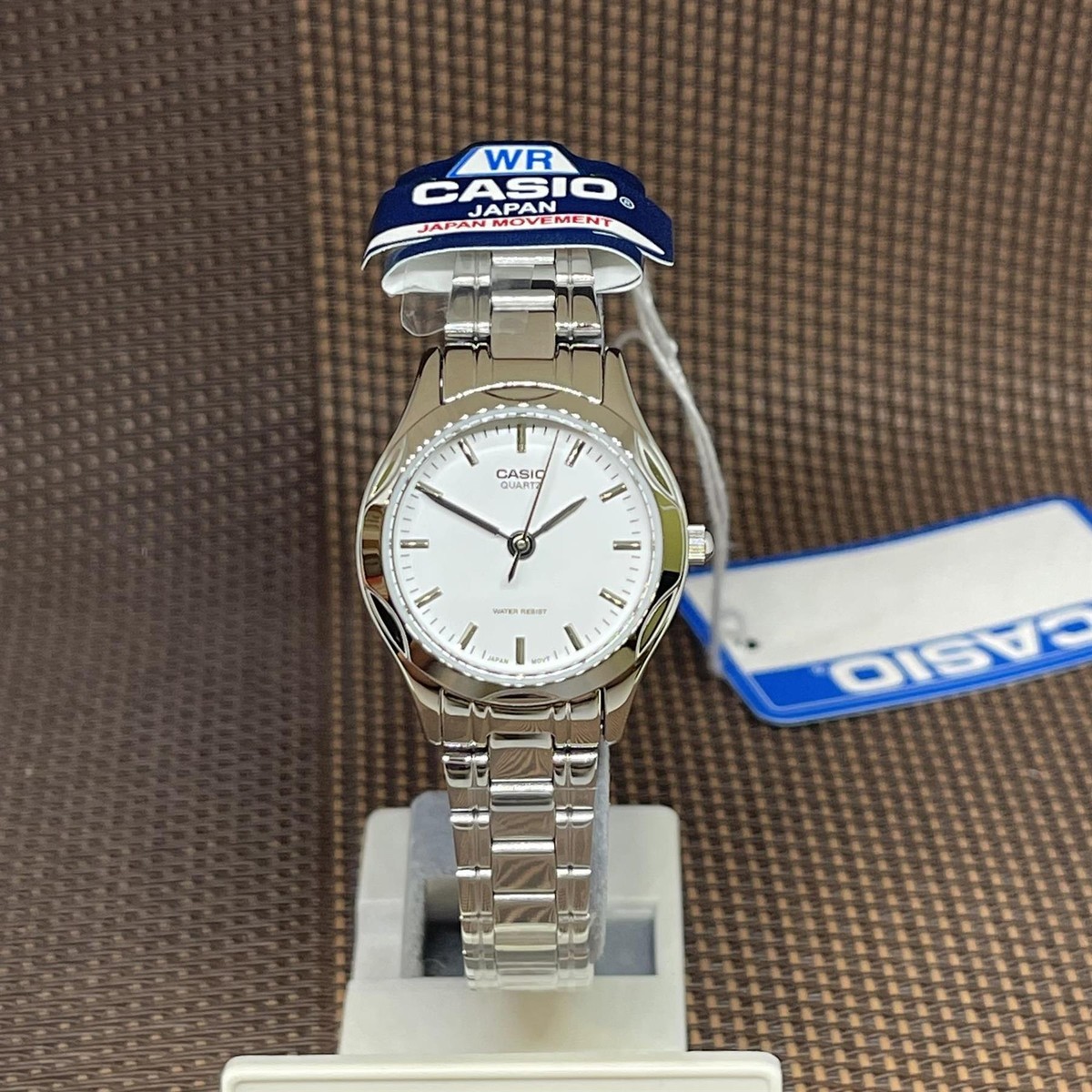 casio standard 腕時計 Casio LTP-1275D-7A White Analog Quartz Stainless Steel