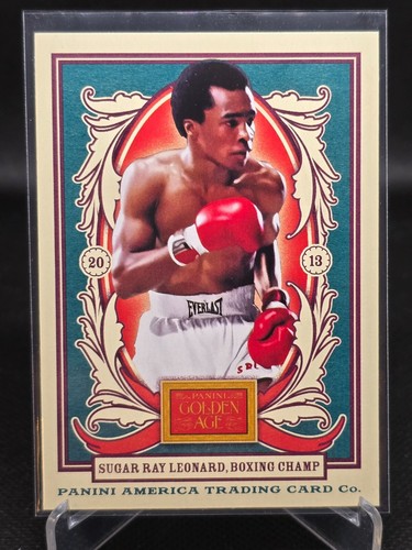 Sugar Ray Leonard #112 2013 Panini Golden Age card