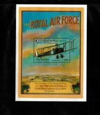 Gambia 1993 - Royal Air Force - Souvenir Stamp Sheet - Scott #1386 - MNH