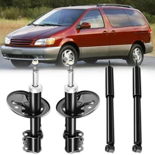 Full Set Front Rear Shocks Absorbers Struts For 1998-2003 Toyota Sienna 3.0L V6