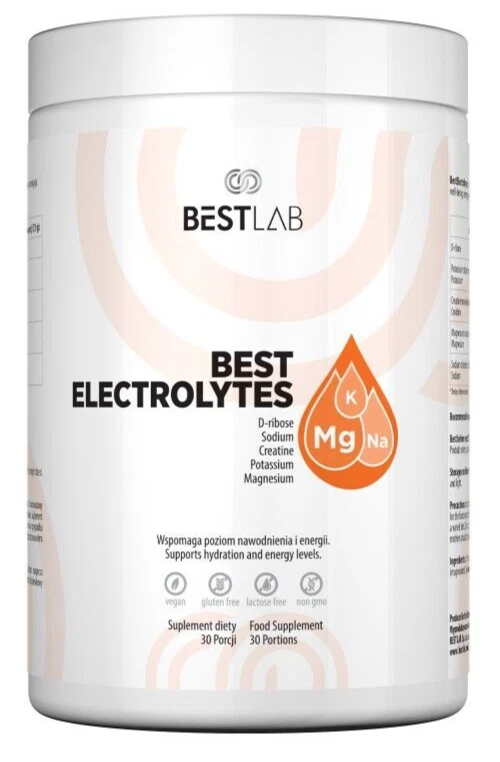 Best Lab BestElectrolytes ELECTROLYTES Pulver zum Trinken Kalium Magnesium 225g - Bild 1 von 2