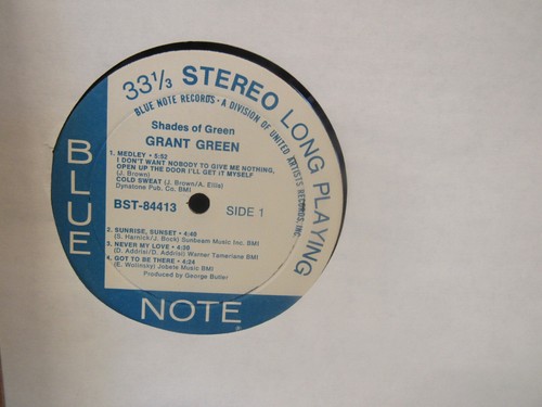 Grant Green - Shades Of Green Blue Note Jazz Funk LP - Bild 2 von 4