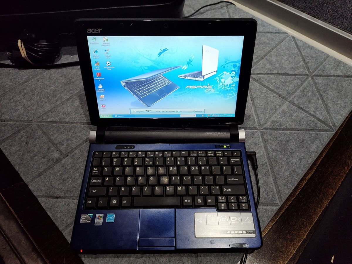 Notebook Acer Aspire One KAV60 - Windows XP / CPU N270 / 1.60 GHz