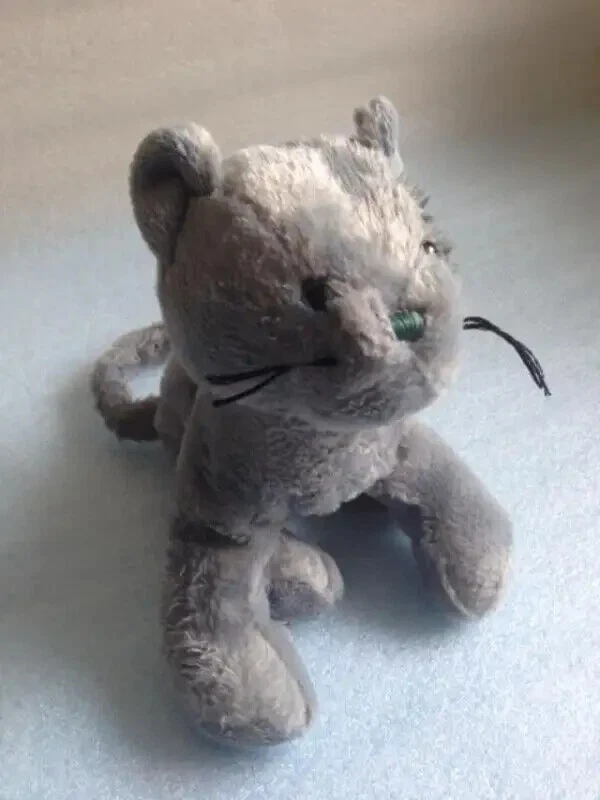 Ganz Webkinz Gray Charcoal Dog 8" Plush Stuffed Animal Toys - Image 2 of 4