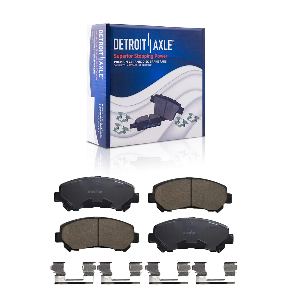 11.65" Front Disc Rotors Ceramic Brake Pads for 2008 - 2013 Nissan Rogue Select - Image 4 of 4