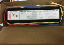 Lot of 4, NIB, SES HFC-240, Fluorescent F40 T12 ballast, 2X LAMP Rapid Start, HP