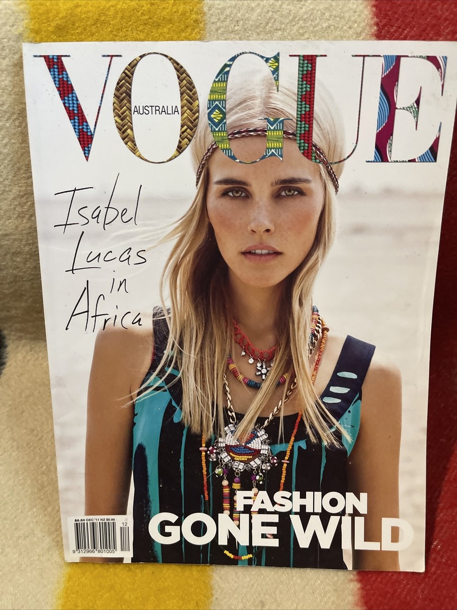 Vogue Australia Magazine December 2011 - Isabel Lucas In Africa | eBay