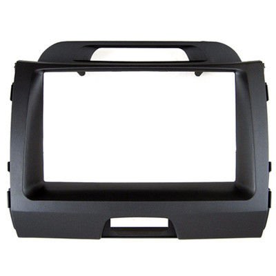 Car Stereo Radio Fascia Panel Trim Kit 2 Din Frame For Kia Sportage III 2010+
