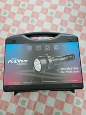 Phantom Aquatics Impulse 1500 Dive Light New in Case