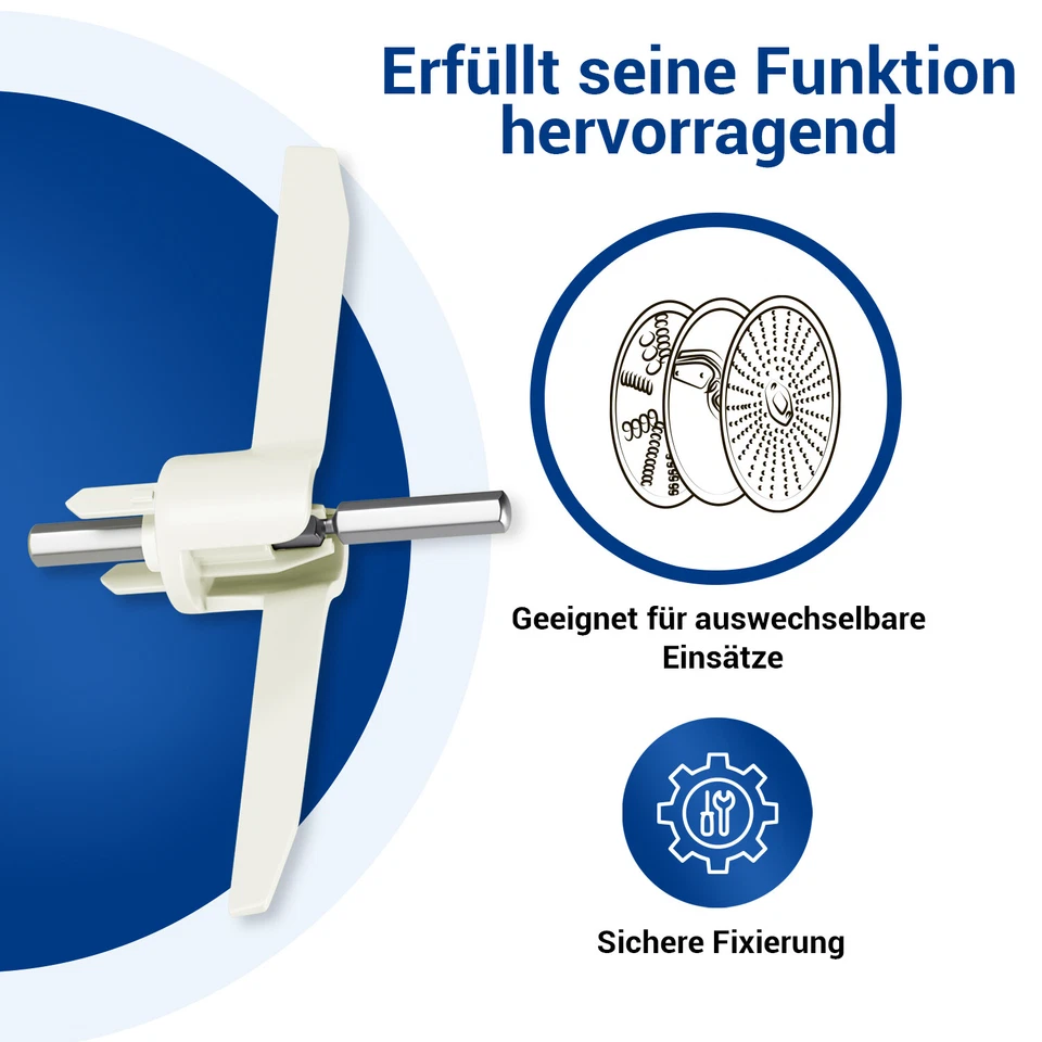 Mitnehmer wie Bosch 00630760 MUZ5VL MUM5 Durchlaufschnitzler Küchenmaschine - Bild 4 von 4