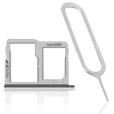 Superior Quality SIM and Memory Card Tray Holder w/ SIM Pin for LG X Charge M322