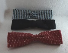 LOT OF 3 VINTAGE BOW TIES 2 ORMOND N.Y.C. AND ONE ROYAL-RUST RESISTANT