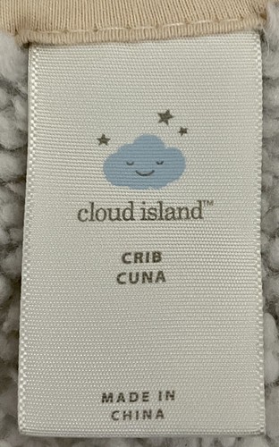 Cloud Island Target Llama Alpaca Gray Peach Sherpa Baby Lovey Security Blanket - Picture 4 of 4