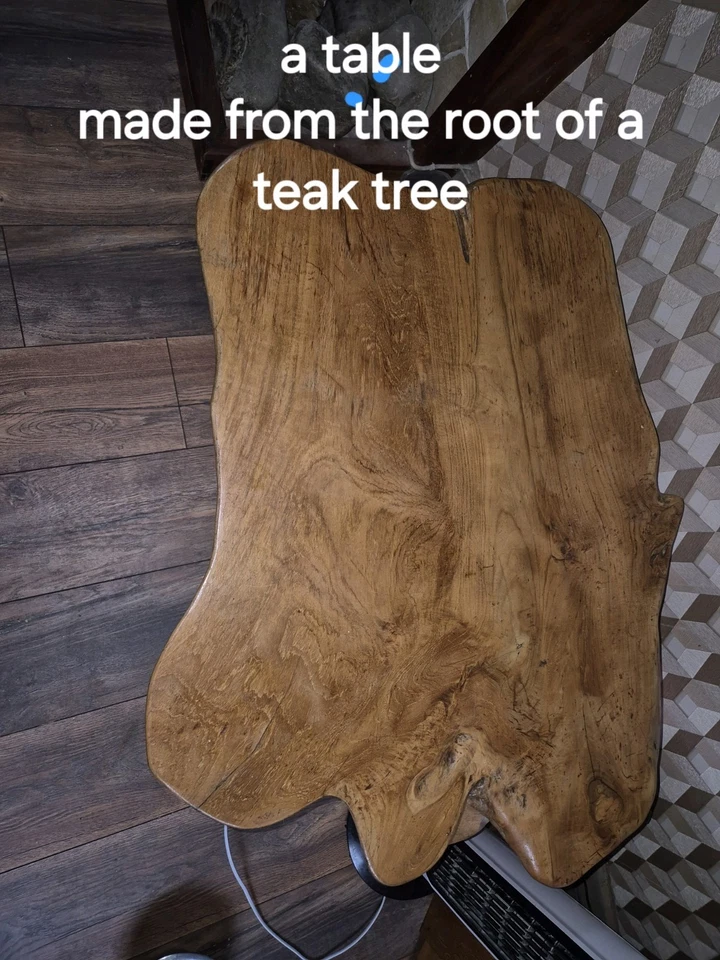 Teak Root Table - Image 2 of 2