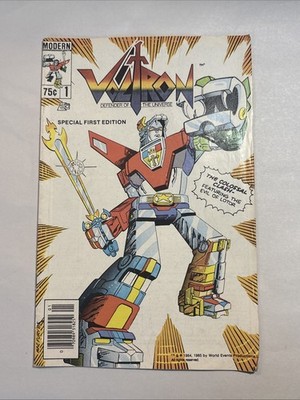 VOLTRON #1 Modern 1985 Defender of the Universe Special First Edition