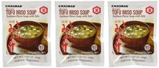 Kikkoman Instant Tofu Miso Soup (Soybean Paste with Tofu) -(9 Pockets... 