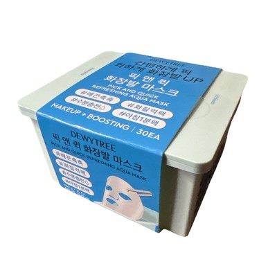 DEWYTREE Makeup Boosting Pick & Quick 30 Days Mask 30 Sheet Hydrating K-Beauty