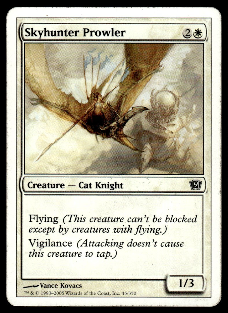 2005 9th Edition Skyhunter Prowler MTG/Magic the Gathering Common #45