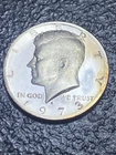 💎 1973 S UNC KENNEDY HALF DOLLAR  PROOF Not SILVER!!!!! 11.3 Grams Toning