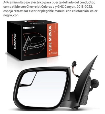 Espejo eléctrico para puerta del lado del conductor,compatible chevrolet y GMC