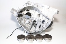 11-25 22 Suzuki Gsxr750 Engine Motor Crankcase Crank Cases Block Oem Damaged