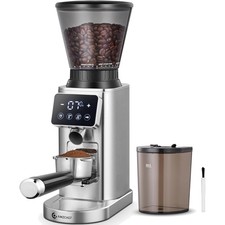 Elektrische Kaffeemühle mit 48 Mahlstufen f�...