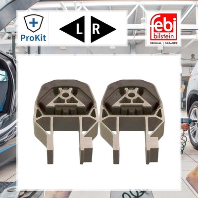 2x ORIGINAL  Febi Bilstein Lagerung, Motor für Ford Focus II Turnier Focus III