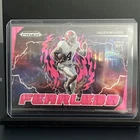 2025 Panini Prizm Draft Picks Football Neon Pink Pulsar Jalen Milroe #F-JME
