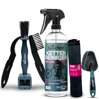 bio-chem Kettenreiniger 750 ML inkl. Bürsten Entfetter Fahrradkettenreiniger